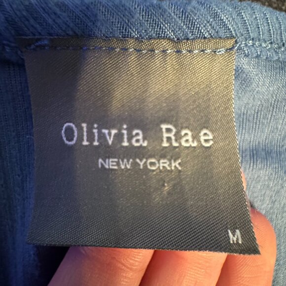 Olivia Rae Blue Flowy Dress, M - Picture 5 of 6